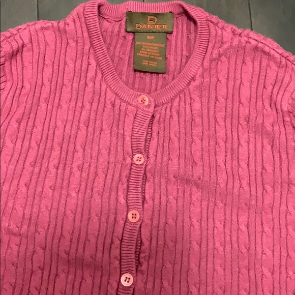 Lot 2 cardigans grey pin up style and magenta - Picture 14 of 16